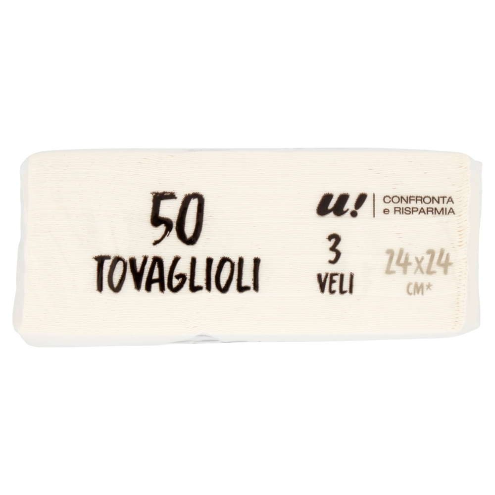 50 Tovaglioli 3 Veli U! Confronta e Risparmia